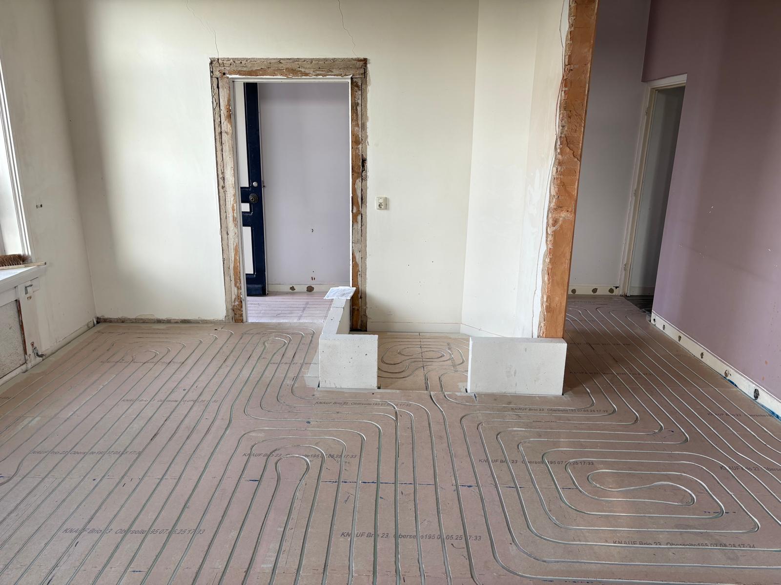 infrezen vloerverwarming