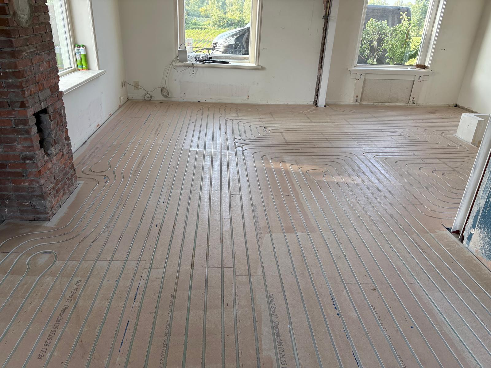 infrezen vloerverwarminga