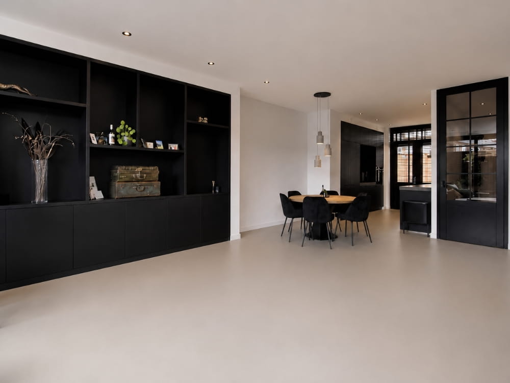 PU gietvloeren met vloerverwarming